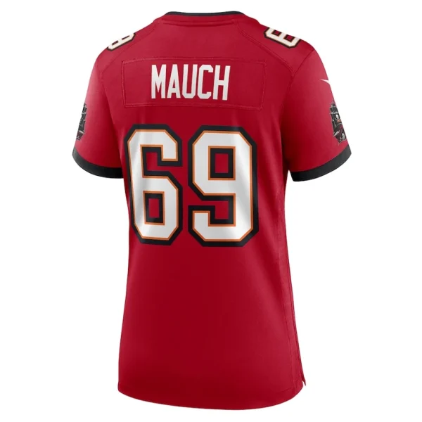 Cody mauch tampa bay buccaneers nike womens game jersey Red L