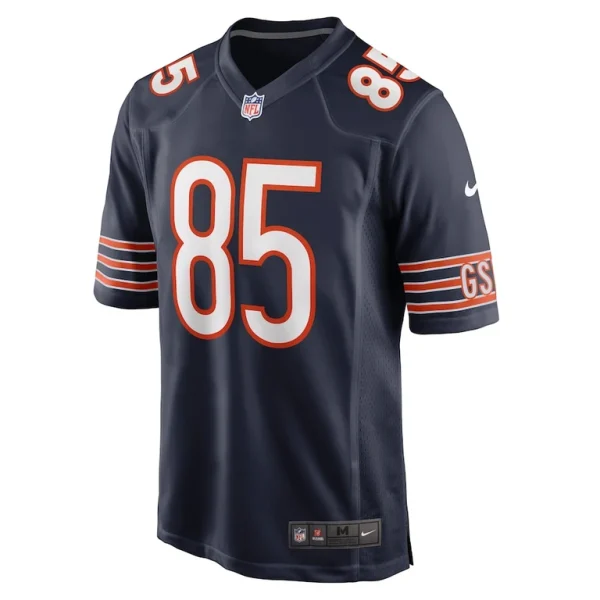 Cole kmet chicago bears nike player game jersey Navy M