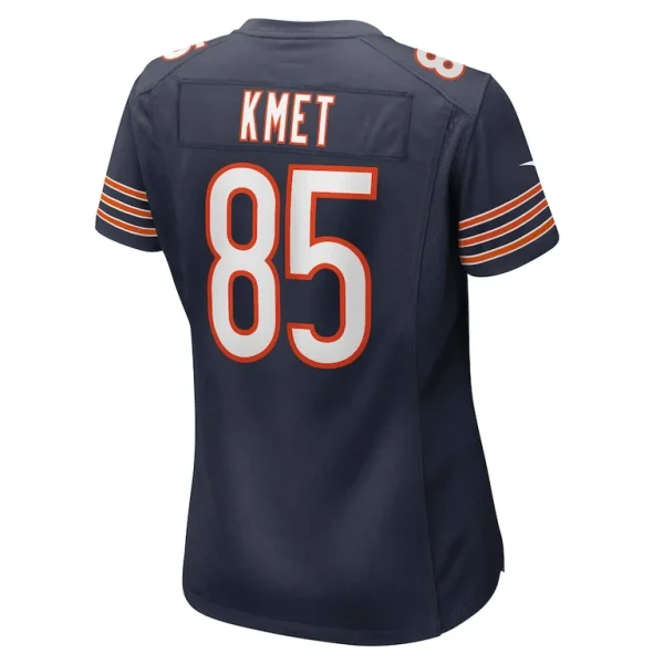 Cole kmet chicago bears nike womens game jersey Navy L