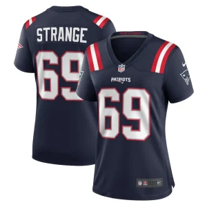 Cole strange new england patriots nike womens game player jersey Navy