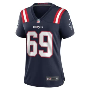 Cole strange new england patriots nike womens game player jersey Navy M