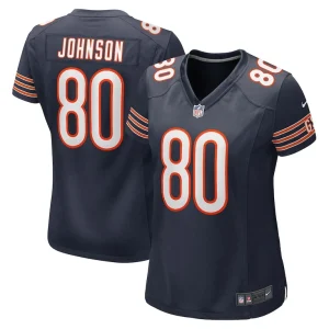 Collin johnson chicago bears nike womens game jersey Navy