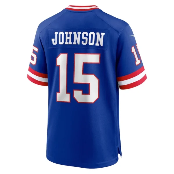 Collin johnson new york giants nike classic player game jersey Royal L