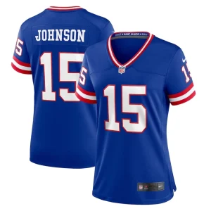 Collin johnson new york giants nike womens classic player game jersey Royal