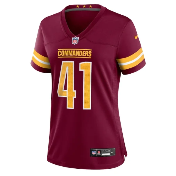Colson yankoff washington commanders nike womens game jersey Burgundy M