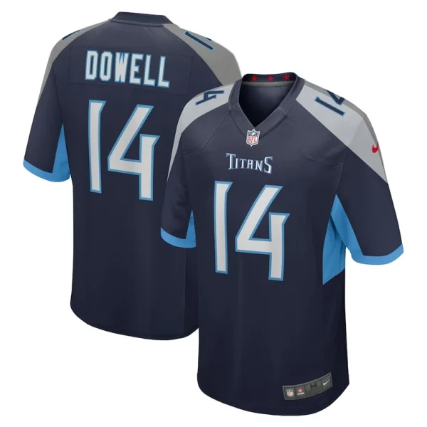 Colton dowell tennessee titans nike team game jersey Navy