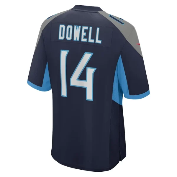 Colton dowell tennessee titans nike team game jersey Navy L