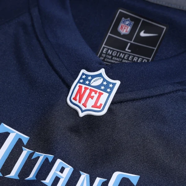 Colton dowell tennessee titans nike team game jersey Navy XL