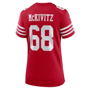 Colton mckivitz san francisco 49ers nike womens game jersey Scarlet L