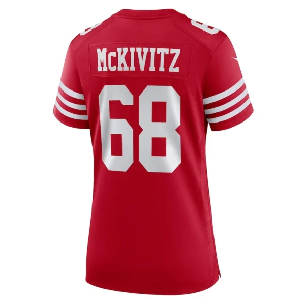 Colton mckivitz san francisco 49ers nike womens game jersey Scarlet L