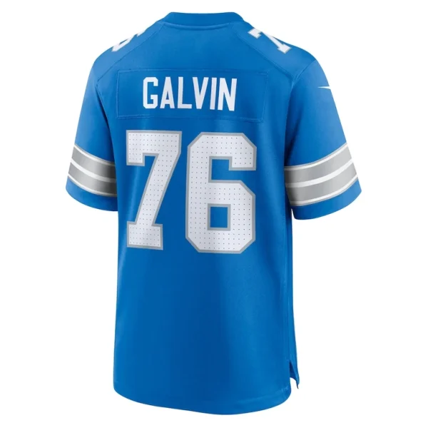 Connor galvin detroit lions nike team game jersey Blue L