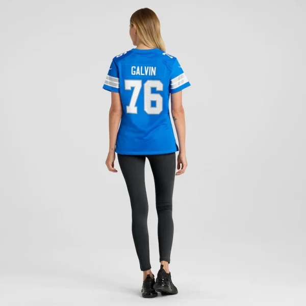 Connor galvin detroit lions nike womens team game jersey Blue 2XL