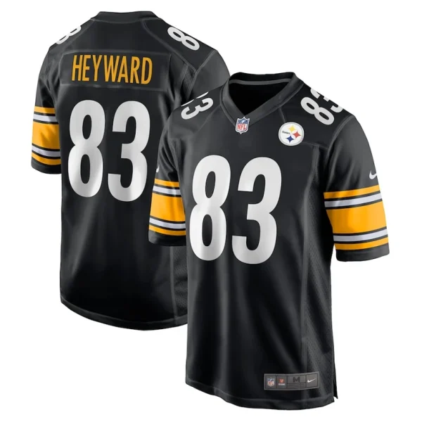 Connor heyward pittsburgh steelers nike game player jersey Black