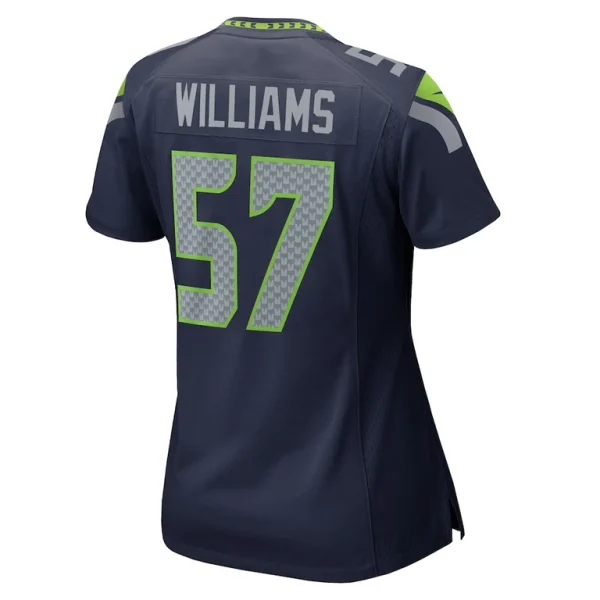 Connor williams seattle seahawks nike womens team game jersey College navy L