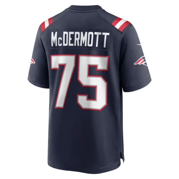 Conor mcdermott new england patriots nike home game player jersey Navy L