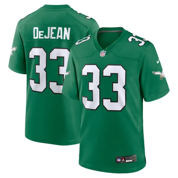 Cooper dejean philadelphia eagles nike alternate game jersey Kelly green