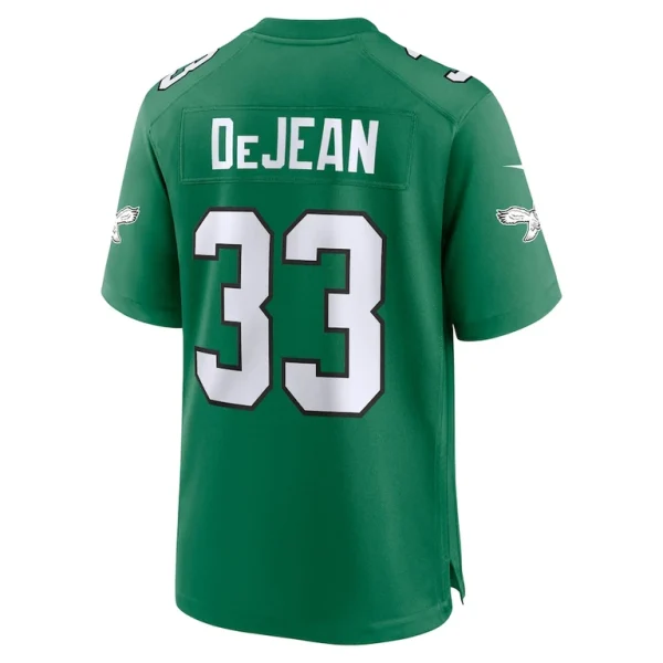Cooper dejean philadelphia eagles nike super bowl lix 2nd alternate game jersey Kelly green L