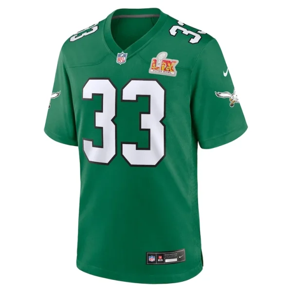 Cooper dejean philadelphia eagles nike super bowl lix 2nd alternate game jersey Kelly green M