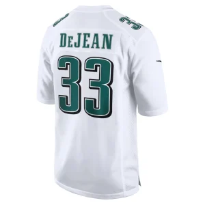 Cooper dejean philadelphia eagles nike super bowl lix fashion game jersey Tundra white L