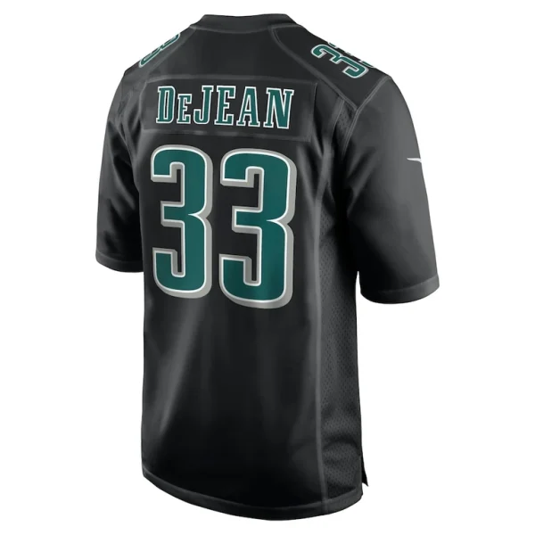Cooper dejean philadelphia eagles nike super bowl lix fashion game player jersey Carbon black L
