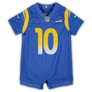 Cooper kupp los angeles rams nike infant game romper jersey Royal 3 6 MO