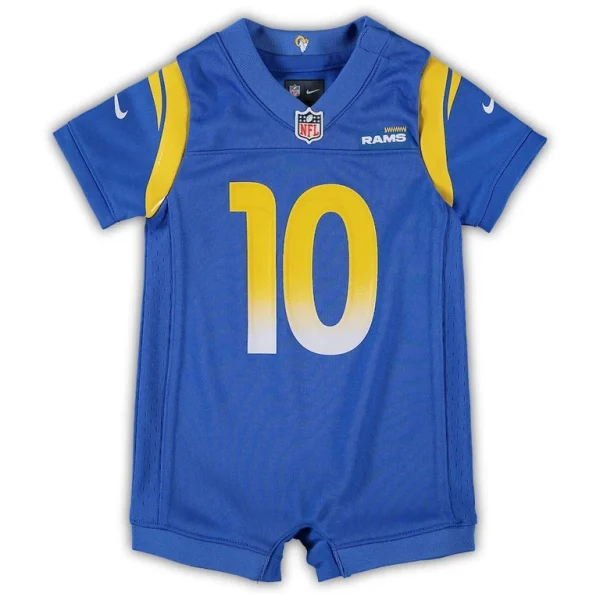 Cooper kupp los angeles rams nike infant game romper jersey Royal 3 6 MO