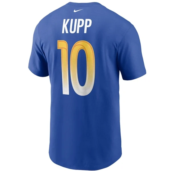 Cooper kupp los angeles rams nike name number t shirt Royal L