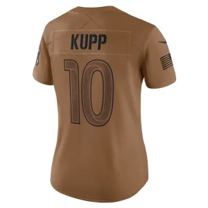 Cooper kupp los angeles rams nike salute to service limited jersey Brown L