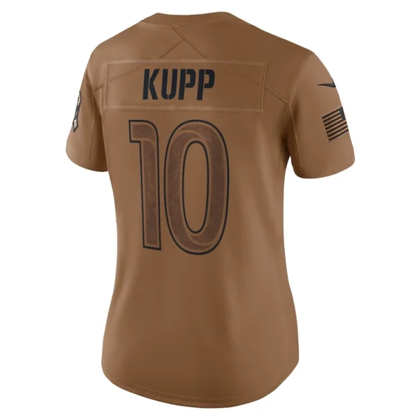 Cooper kupp los angeles rams nike salute to service limited jersey Brown L