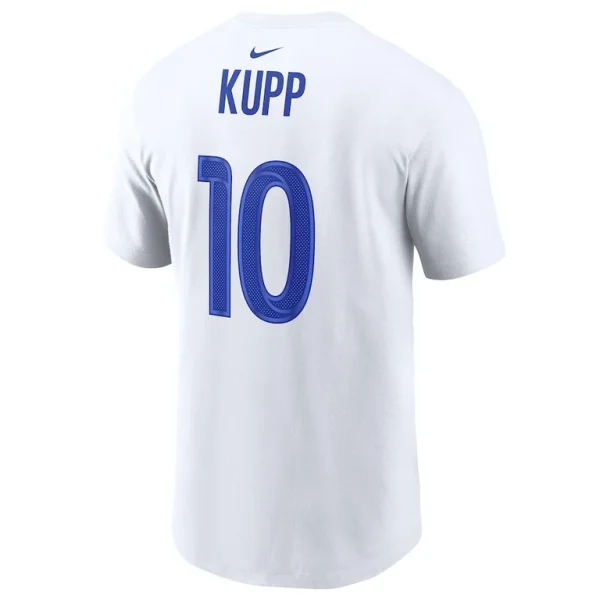 Cooper kupp los angeles rams nike super bowl lvi bound name number t shirt White L