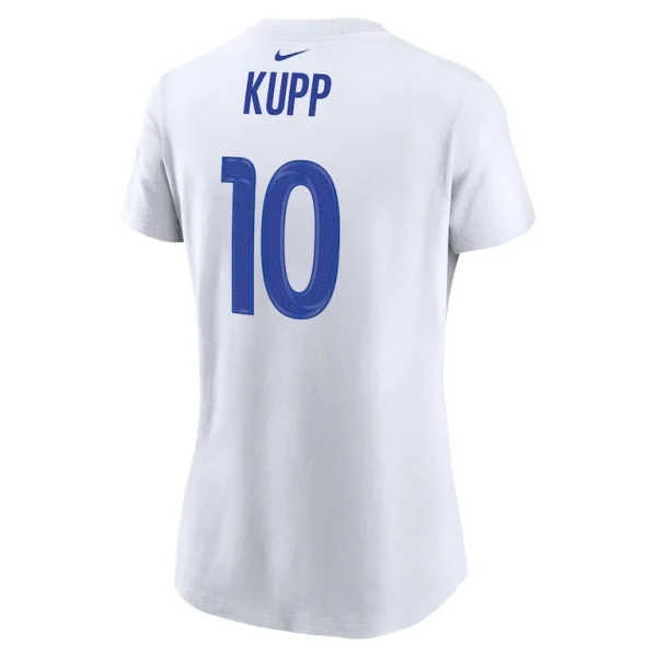 Cooper kupp los angeles rams nike womens super bowl lvi name number t shirt White L