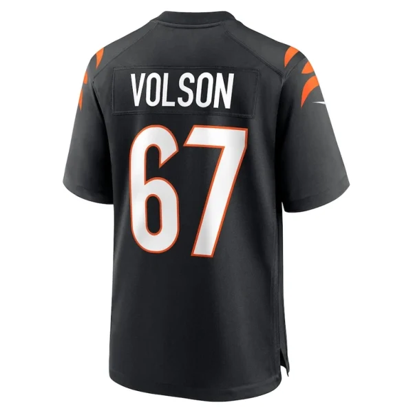 Cordell volson cincinnati bengals nike game player jersey Black L