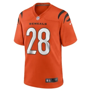 Corey dillon cincinnati bengals nike retired player alternate game jersey Orange M
