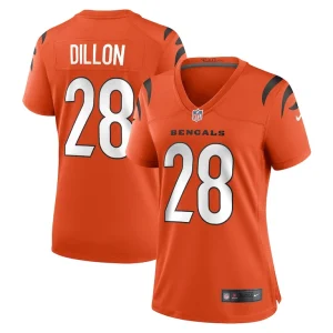 Corey dillon cincinnati bengals nike womens retired game jersey Orange