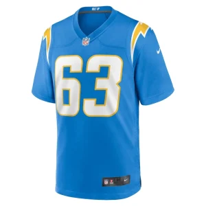 Corey linsley los angeles chargers nike game player jersey Powder blue M