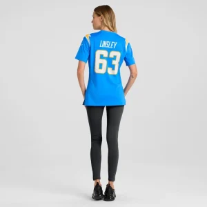 Corey linsley los angeles chargers nike womens game player jersey Powder blue 2XL