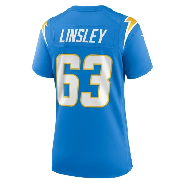 Corey linsley los angeles chargers nike womens game player jersey Powder blue L