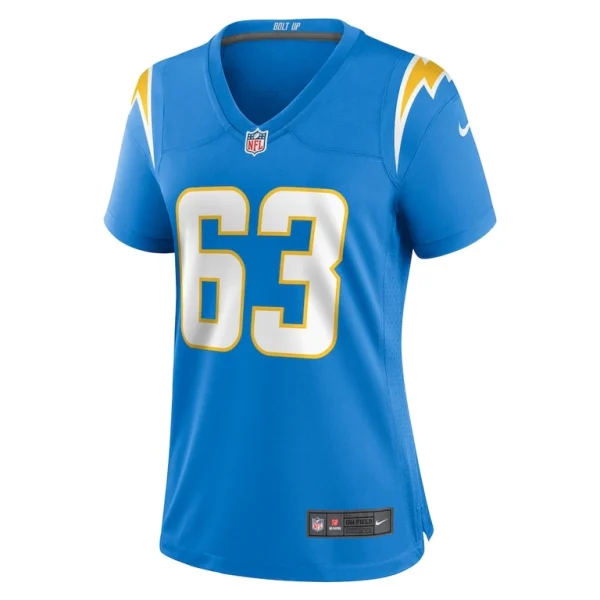 Corey linsley los angeles chargers nike womens game player jersey Powder blue M