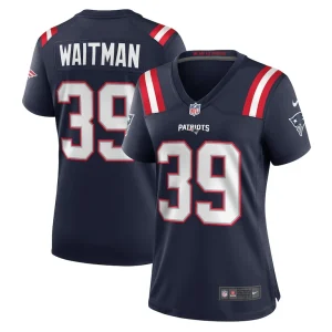 Corliss waitman new england patriots nike womens team game jersey Navy
