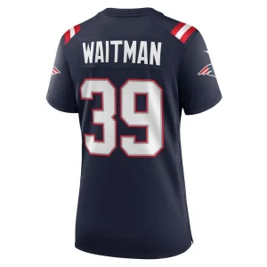 Corliss waitman new england patriots nike womens team game jersey Navy L