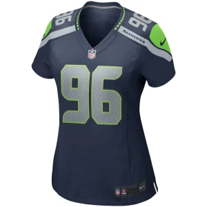 Cortez kennedy seattle seahawks nike womens game retired player jersey College navy M