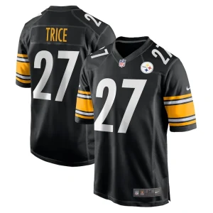 Cory trice pittsburgh steelers nike game jersey Black