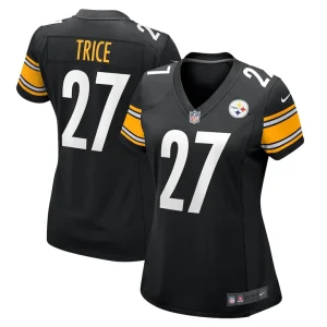Cory trice pittsburgh steelers nike womens game jersey Black