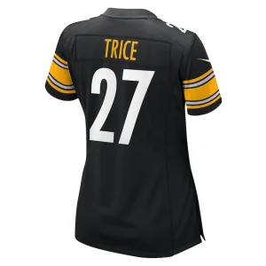 Cory trice pittsburgh steelers nike womens game jersey Black L