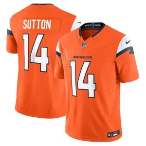 Courtland sutton denver broncos nike mile high collection vapor f.u.s.e. limited jersey Orange