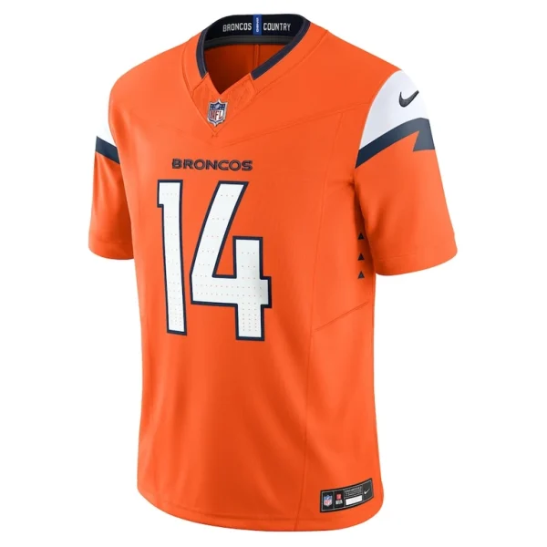 Courtland sutton denver broncos nike mile high collection vapor f.u.s.e. limited jersey Orange M