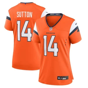 Courtland sutton denver broncos nike womens mile high collection game jersey Orange