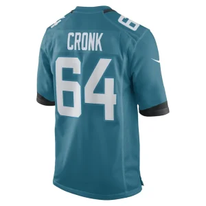 Coy cronk jacksonville jaguars nike game player jersey Teal L