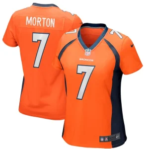 Craig morton denver broncos nike womens game retired player jersey Orange
