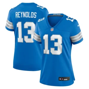 Craig reynolds detroit lions nike womens team game jersey Blue